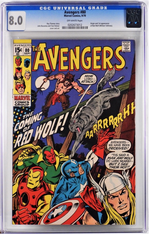 MARVEL COMICS AVENGERS #80 CGC