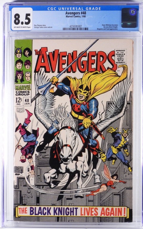 MARVEL COMICS AVENGERS 48 CGC 30ba89