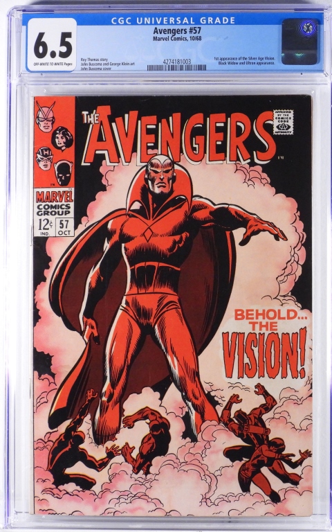 MARVEL COMICS AVENGERS 57 CGC 30ba8a