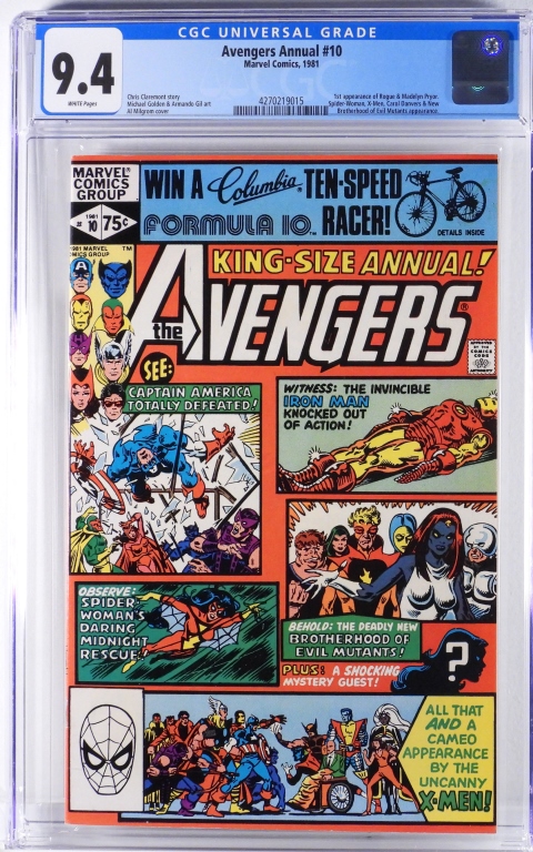 MARVEL COMICS AVENGERS ANNUAL 10 30ba92