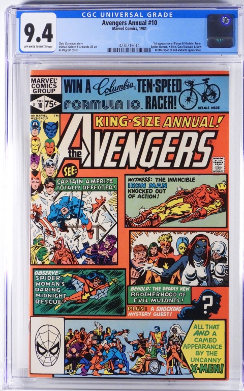 MARVEL COMICS AVENGERS ANNUAL 10 30ba93