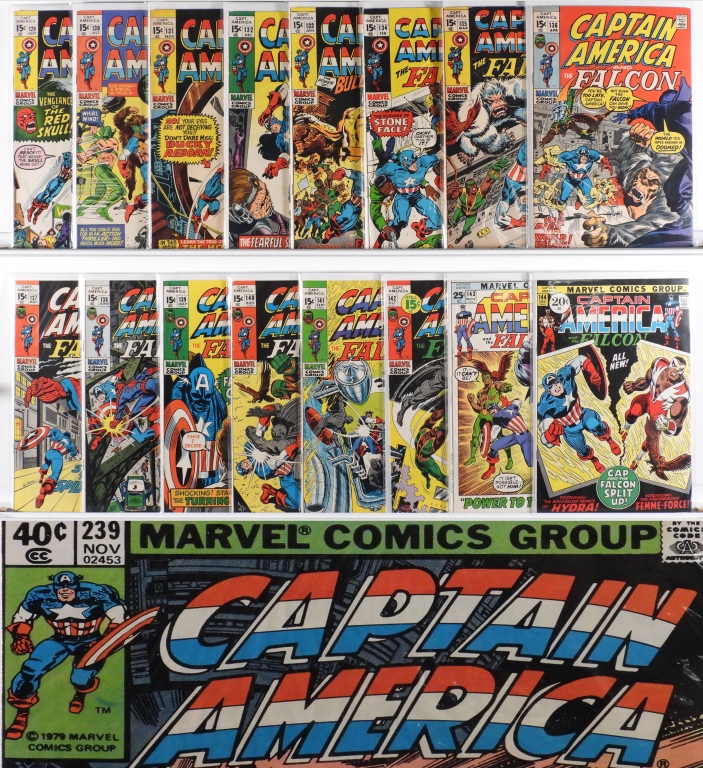 122PC MARVEL COMICS CAPTAIN AMERICA 30baa0