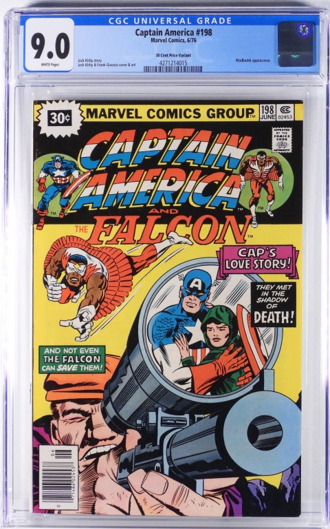 MARVEL COMICS CAPTAIN AMERICA 198 30baa1