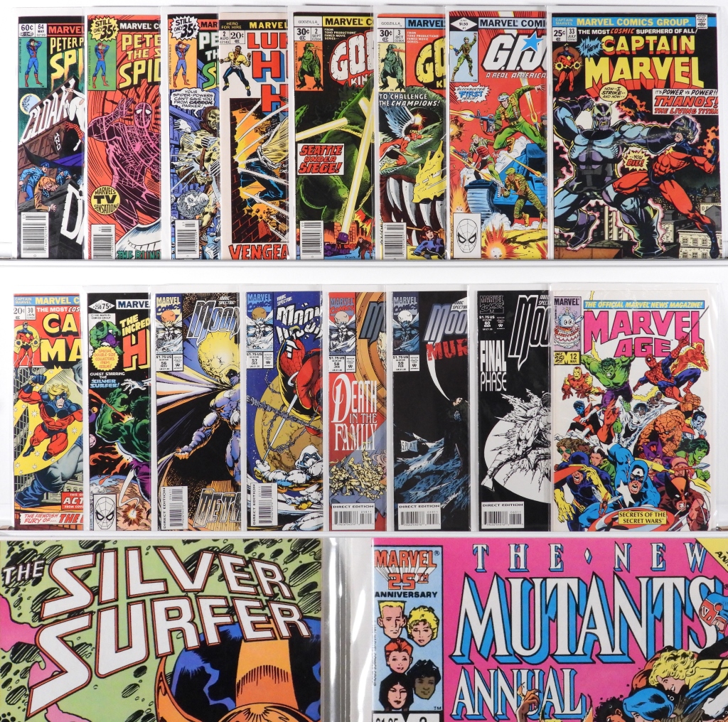 23PC MARVEL COMICS BRONZE MODERN 30baa9