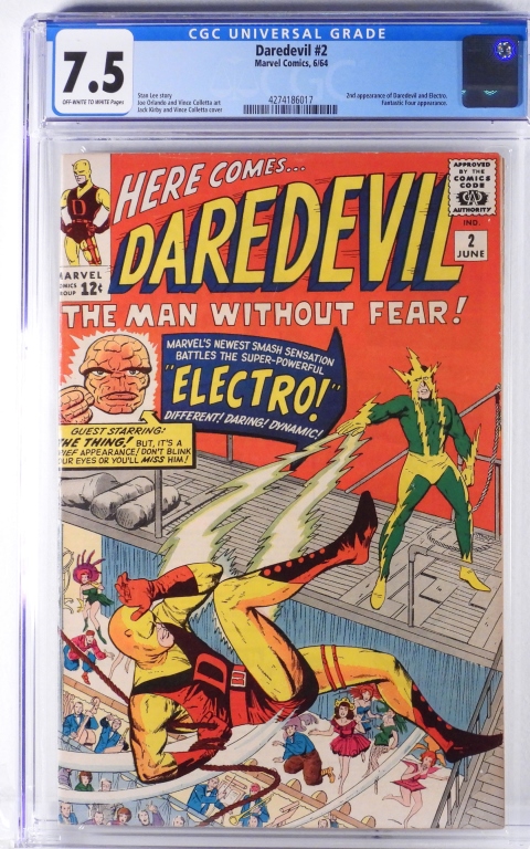 MARVEL COMICS DAREDEVIL 2 CGC 30bab8