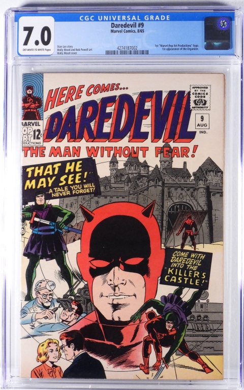 MARVEL COMICS DAREDEVIL 9 CGC 30babf