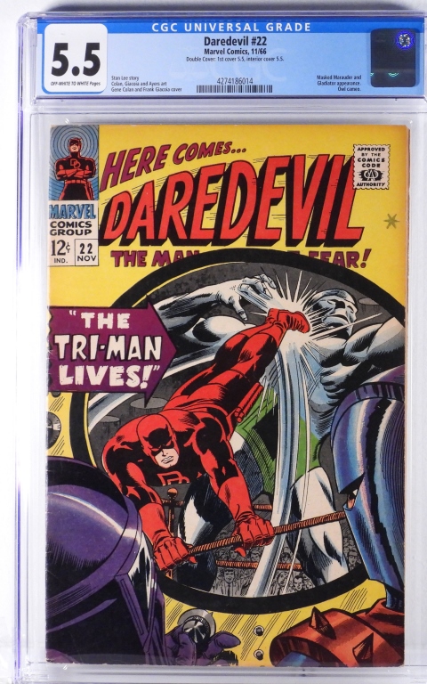 MARVEL COMICS DAREDEVIL 22 CGC 30bac2