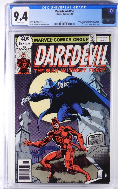 MARVEL COMICS DAREDEVIL 158 CGC 30baca