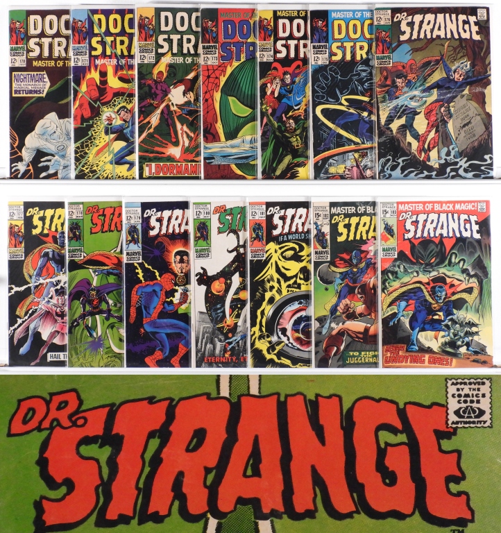 14PC MARVEL COMICS DOCTOR STRANGE