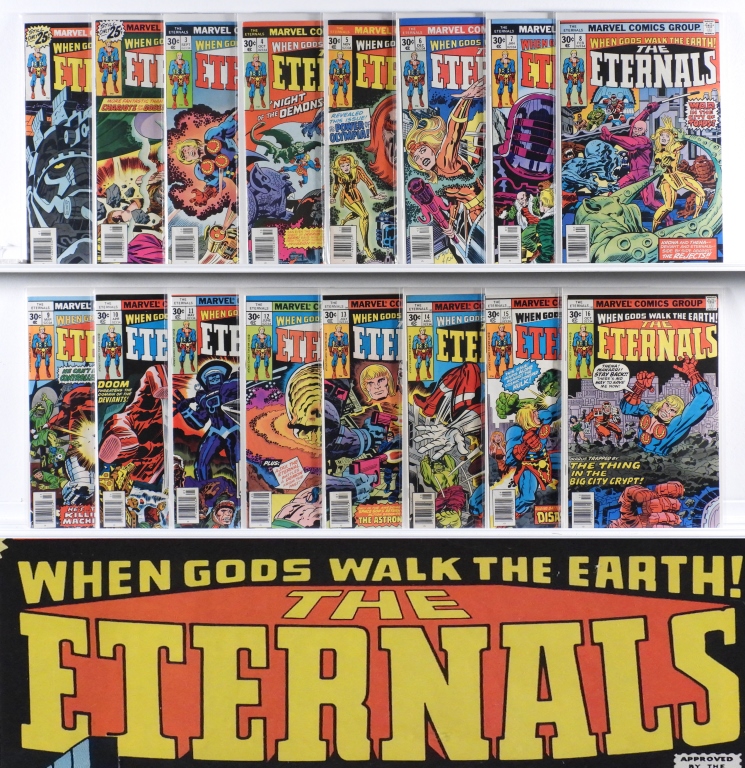 19PC MARVEL COMICS ETERNALS 1 19 30bada