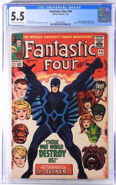 MARVEL COMICS FANTASTIC FOUR 46 30bafc