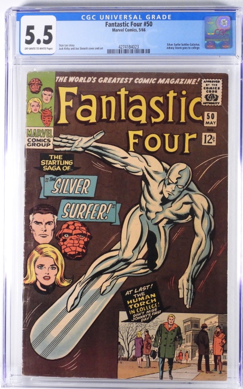 MARVEL COMICS FANTASTIC FOUR #50