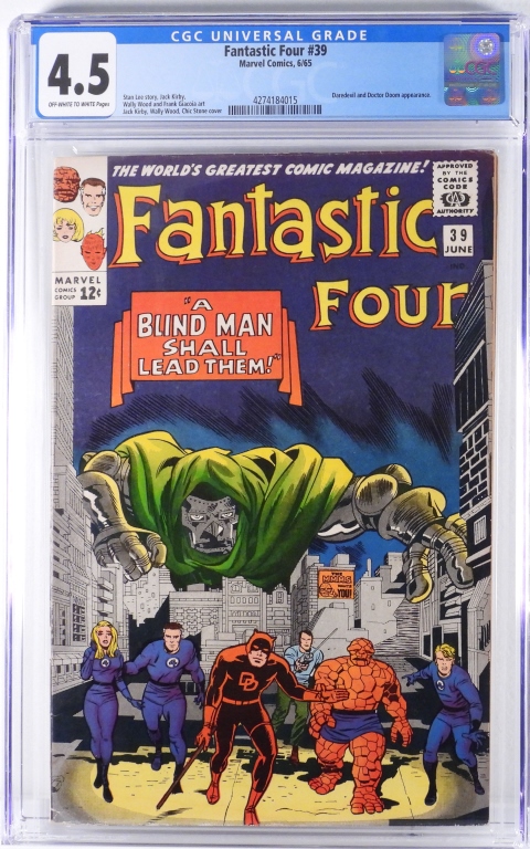 MARVEL COMICS FANTASTIC FOUR #39