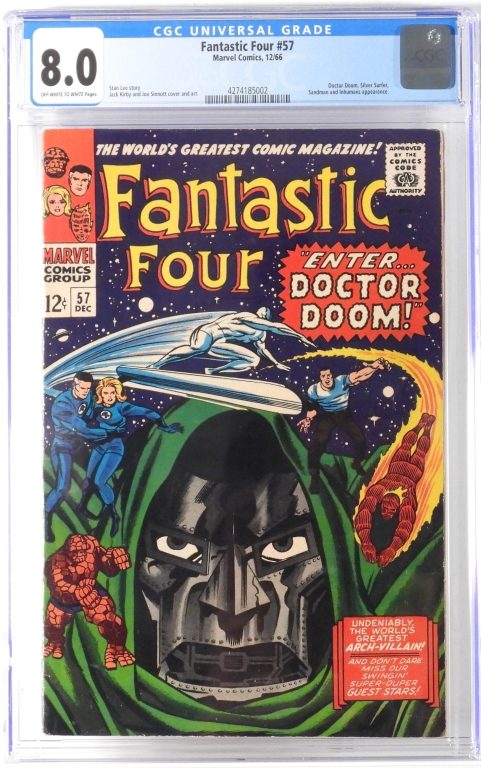 MARVEL COMICS FANTASTIC FOUR 57 30bb05