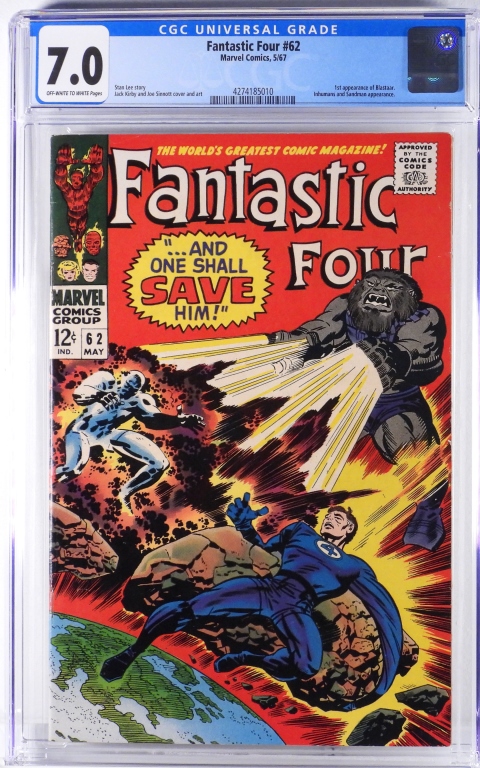 MARVEL COMICS FANTASTIC FOUR 62 30bb09