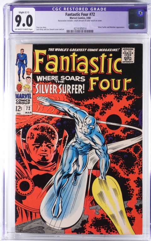 MARVEL COMICS FANTASTIC FOUR 72 30bb0e