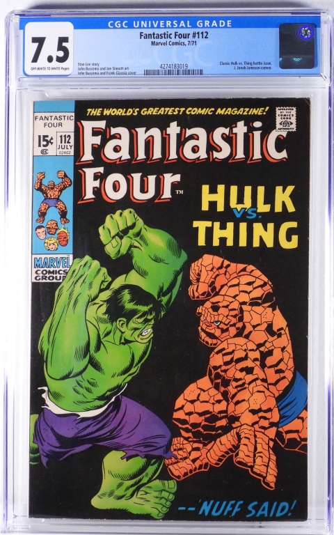 MARVEL COMICS FANTASTIC FOUR #112