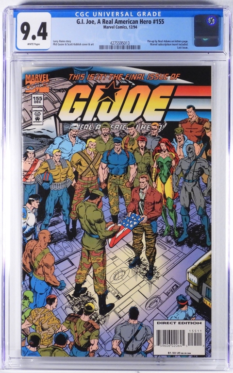 MARVEL COMICS G I JOE ARAH 155 30bb19