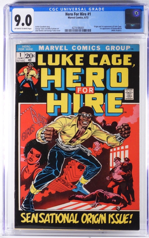 MARVEL COMICS HERO FOR HIRE 1 30bb1b