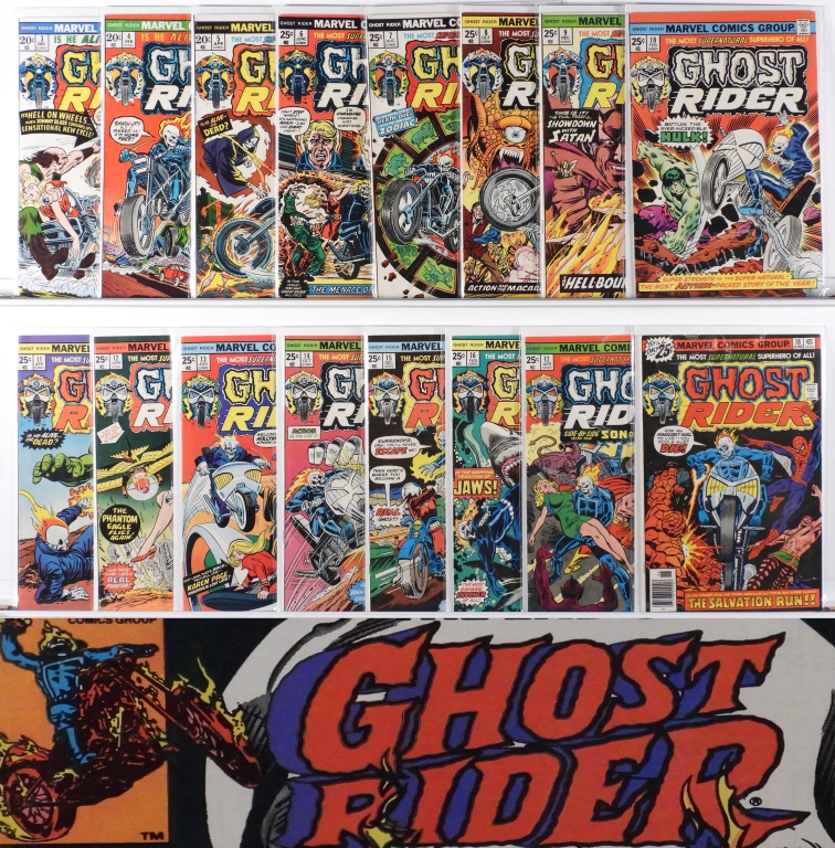 79PC MARVEL COMICS GHOST RIDER 30bb16