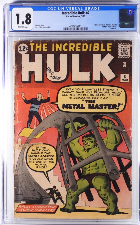 MARVEL COMICS INCREDIBLE HULK 6 30bb1f