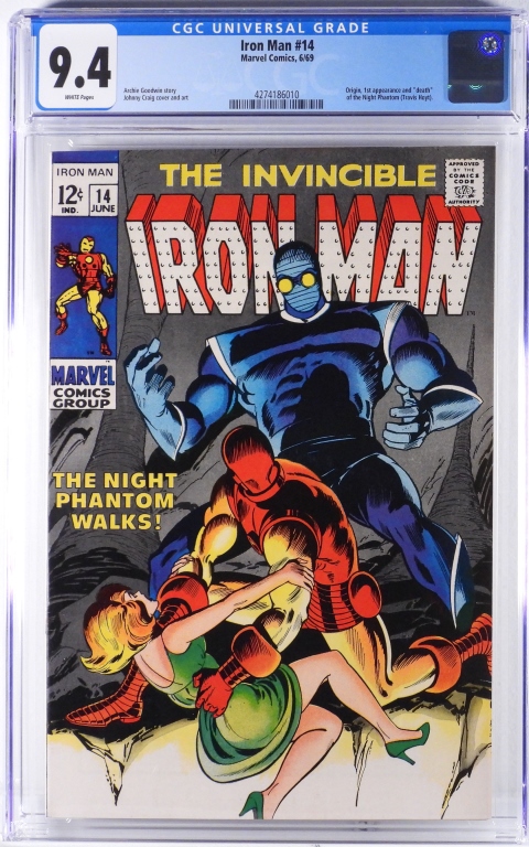 MARVEL COMICS IRON MAN 14 CGC 30bb39