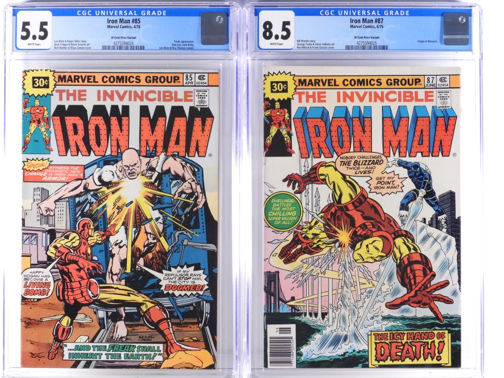 MARVEL COMICS IRON MAN 85 87 30bb3b