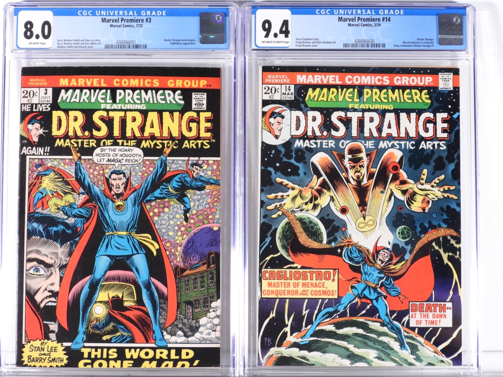 2PC MARVEL COMICS MARVEL PREMIERE 30bb7d