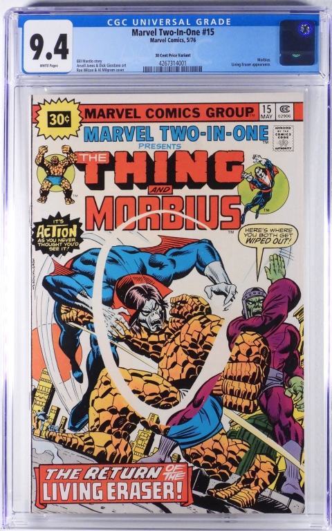 MARVEL COMICS MARVEL TWO IN ONE 30bba6