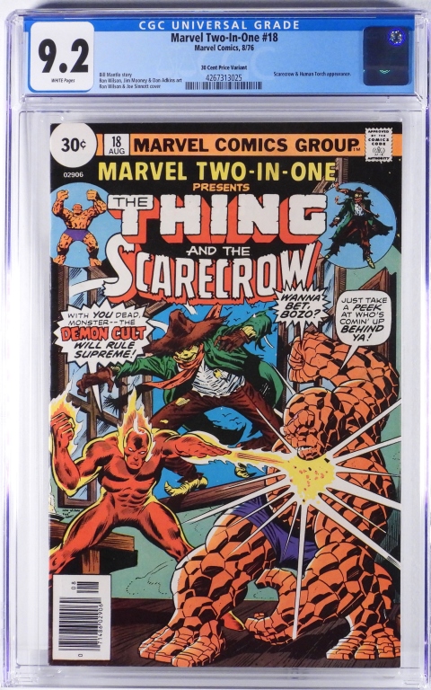 MARVEL COMICS MARVEL TWO IN ONE 30bba8