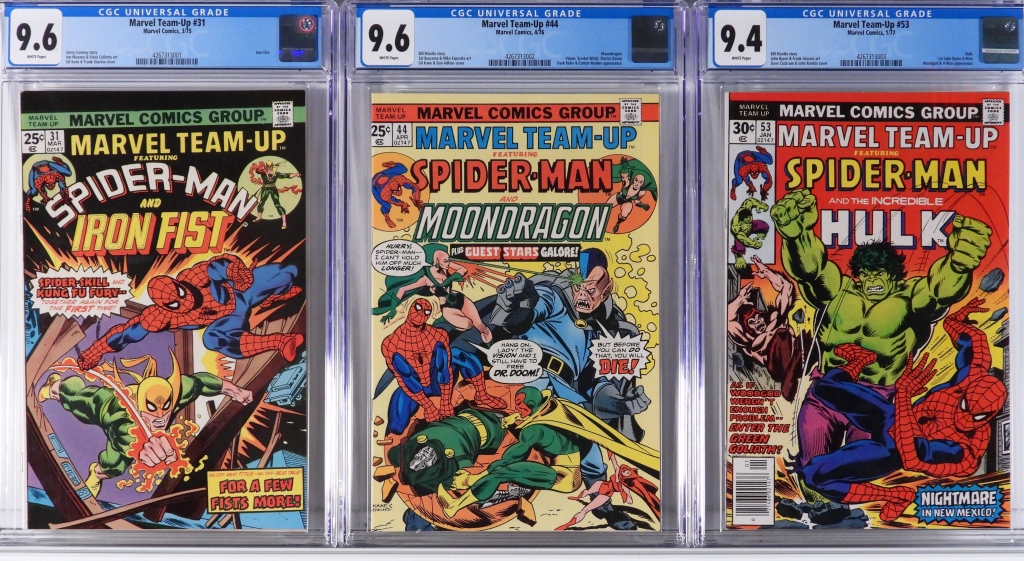 3PC MARVEL COMICS MARVEL TEAM UP 30bba3