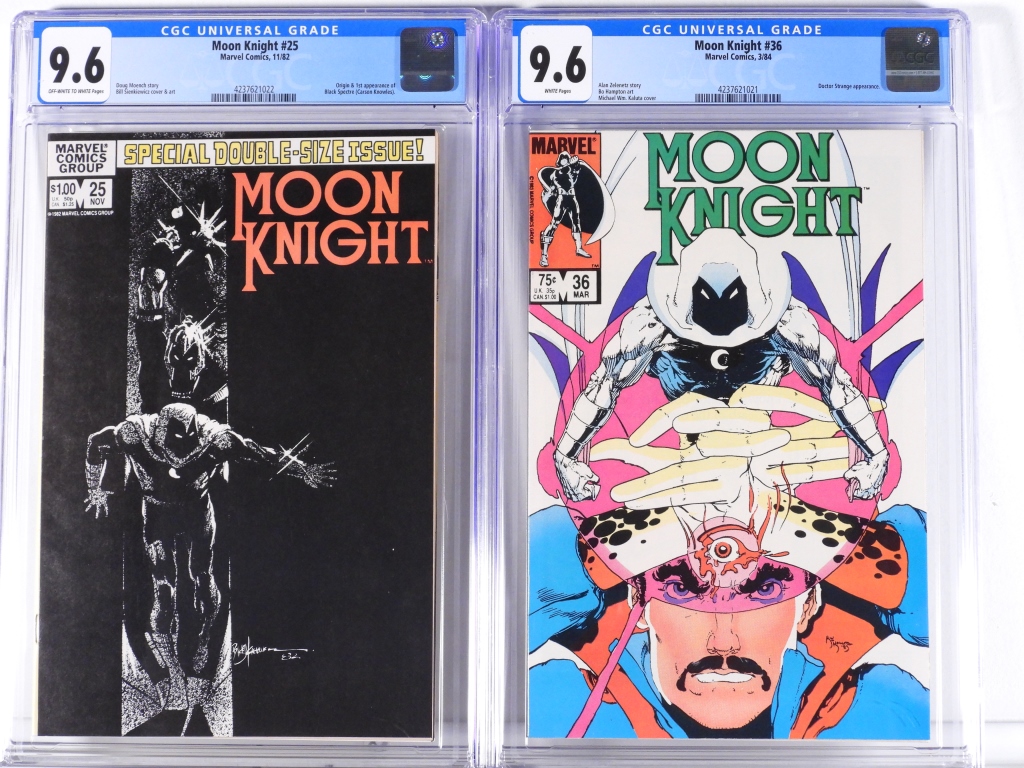 2PC MARVEL COMICS MOON KNIGHT 25 30bbb3