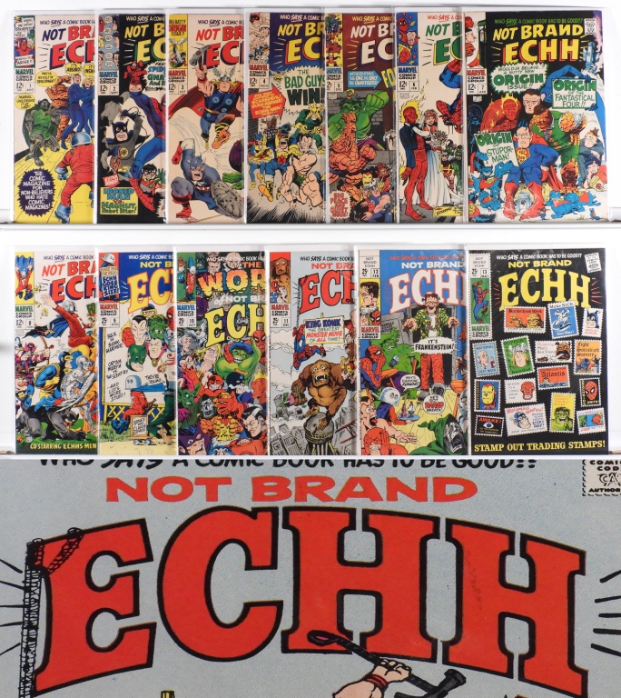 MARVEL COMICS NOT BRAND ECHH #1-#13