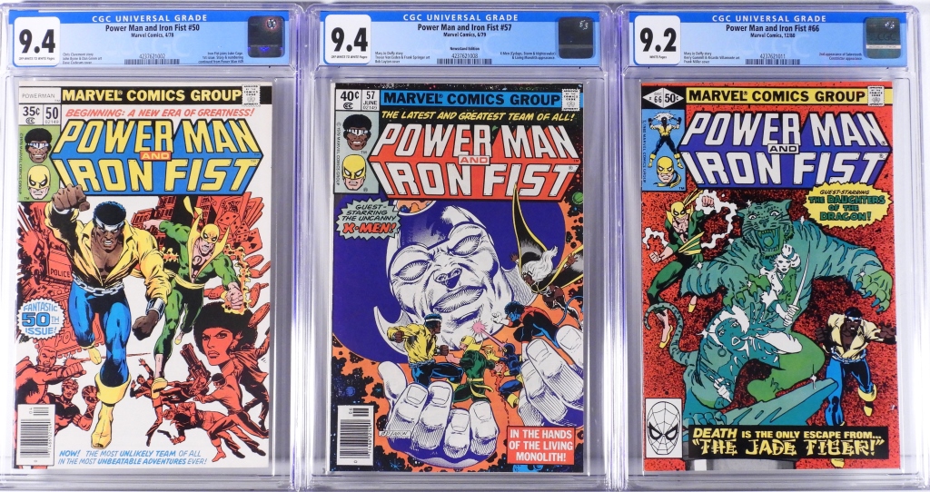 3 MARVEL POWER MAN & IRON FIST