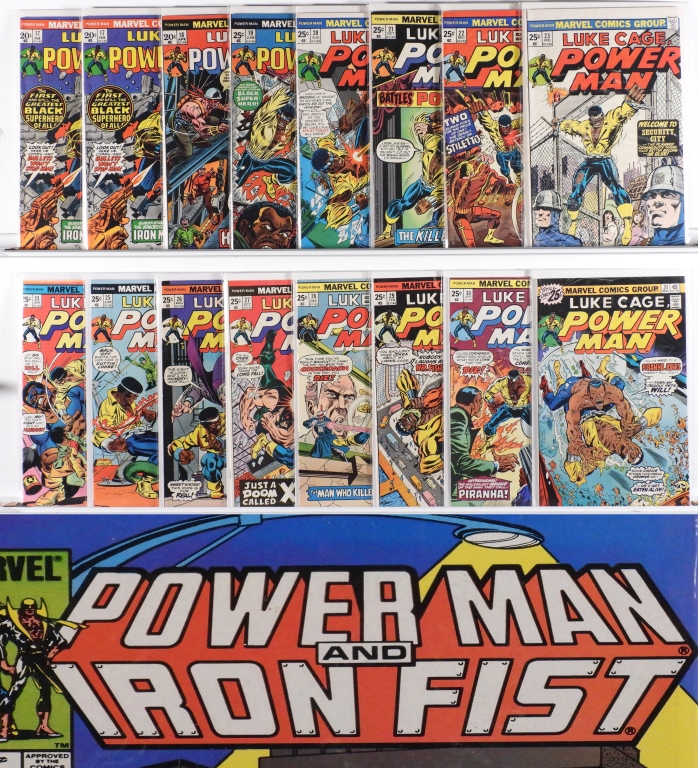 112PC MARVEL COMICS POWER MAN 17 125 30bbca