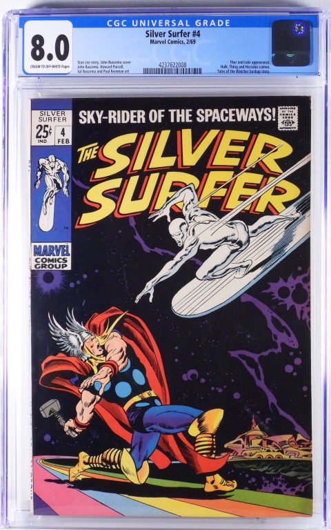 MARVEL COMICS SILVER SURFER 4 30bbee