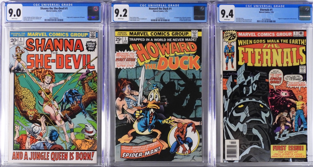 3PC MARVEL COMICS BRONZE AGE HIGH