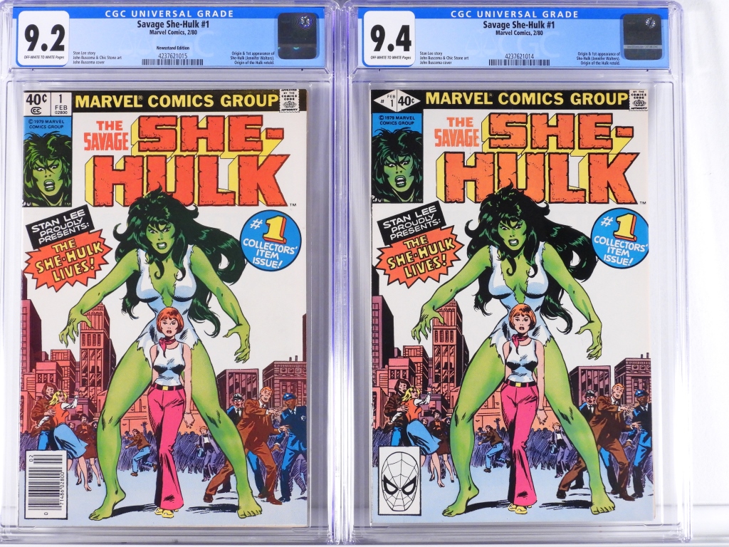 2 MARVEL COMICS SAVAGE SHE HULK 30bbe9