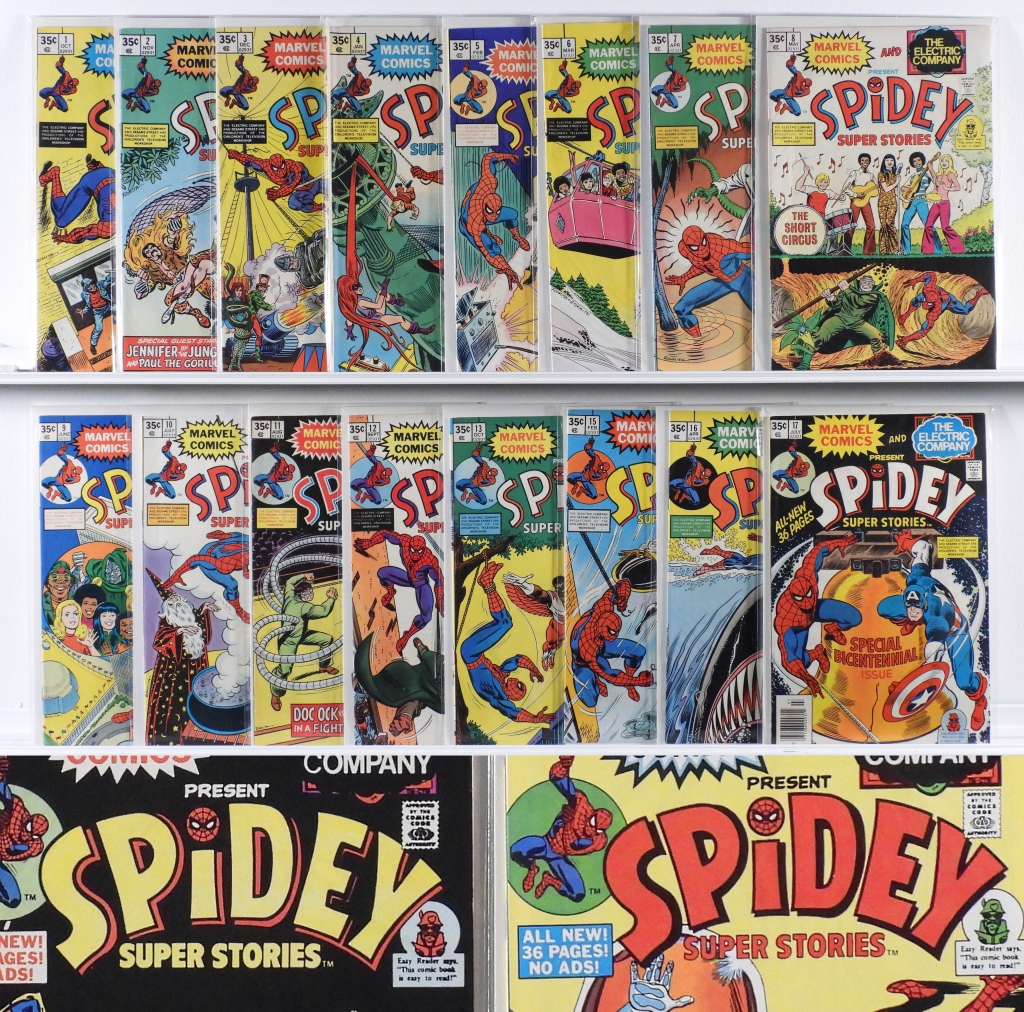 55 MARVEL COMICS SPIDEY SUPER STORIES 30bbff
