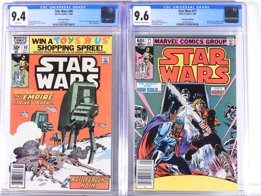 2 MARVEL COMICS STAR WARS #40 #71