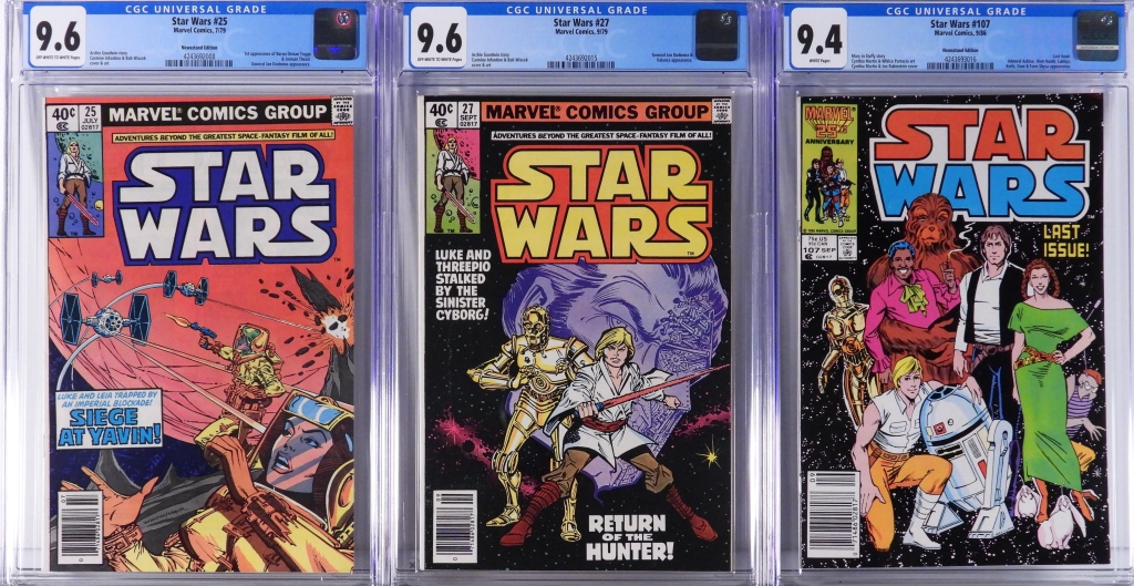 MARVEL COMICS STAR WARS 25 27 30bc07