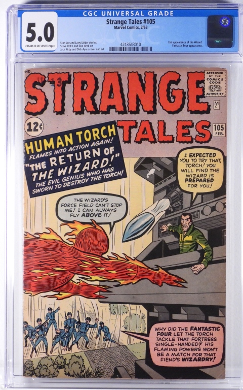 MARVEL COMICS STRANGE TALES 105 30bc12