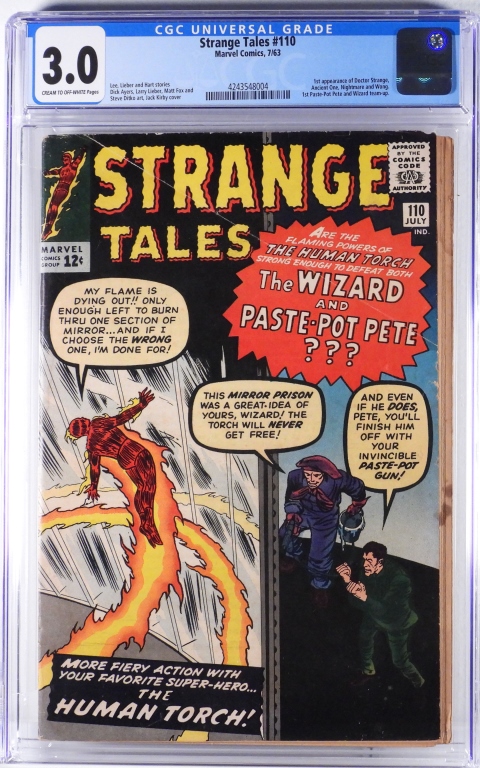 MARVEL COMICS STRANGE TALES #110