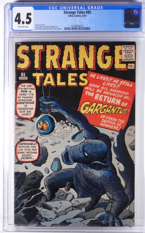 ATLAS COMICS STRANGE TALES #85