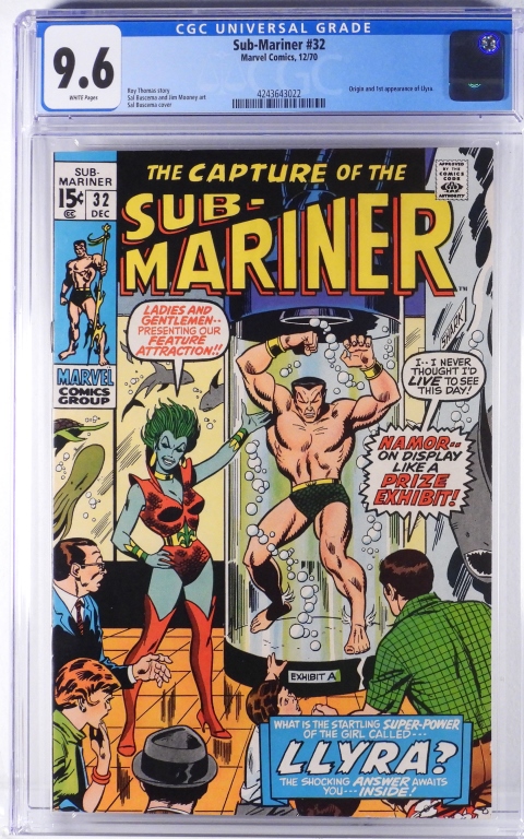 MARVEL COMICS SUB MARINER 32 CGC 30bc35