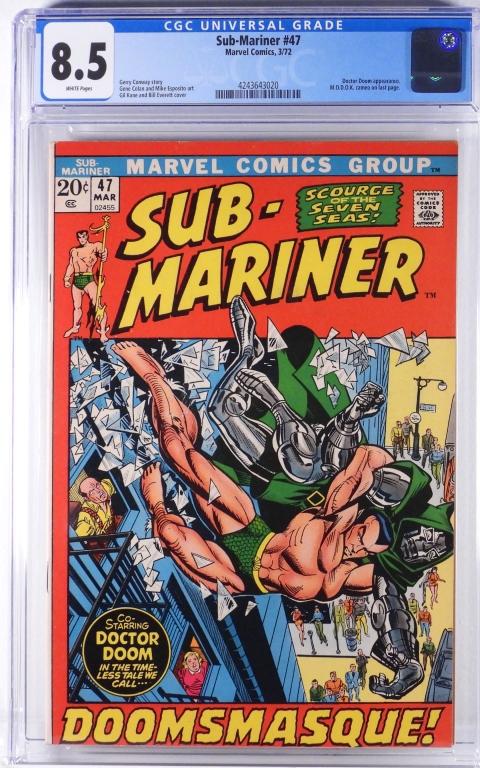 MARVEL COMICS SUB-MARINER #47 CGC