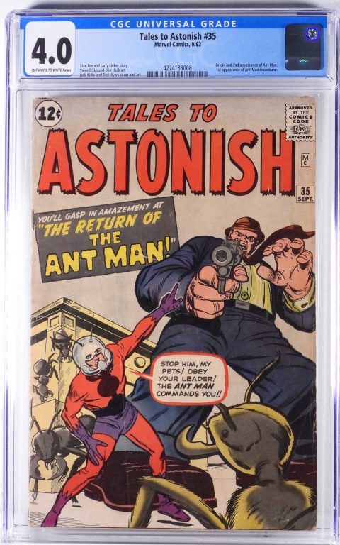 MARVEL COMICS TALES TO ASTONISH