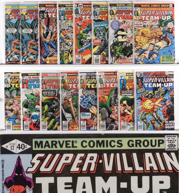 18PC MARVEL COMICS SUPER VILLAIN 30bc42