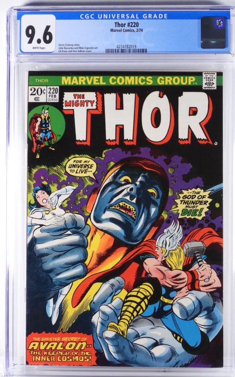 MARVEL COMICS THOR 220 CGC 9 6 30bc6e