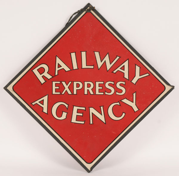 Railway Express Agency double sided